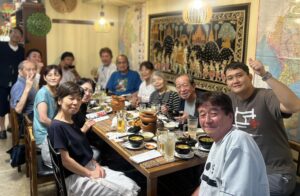 【20250707『ゴールデンバガン』(明大校友が経営)集い会】